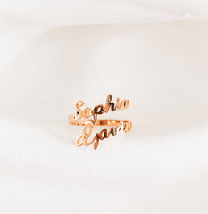 Personalized Name Ring