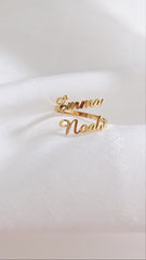 Personalized Name Ring