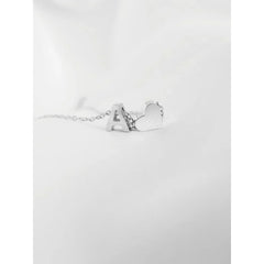Initial Heart Necklace