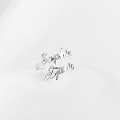 Personalized Name Ring