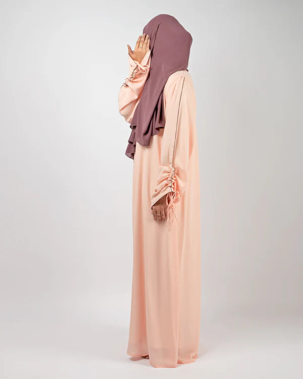 Avina Abaya - Light Peach