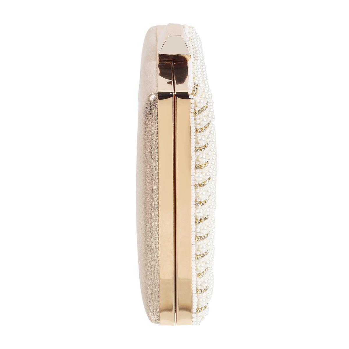 Women Beige Clutch